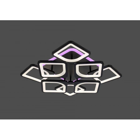 A3011/4+4S BK+RGB (1) Люстра M (RL) 