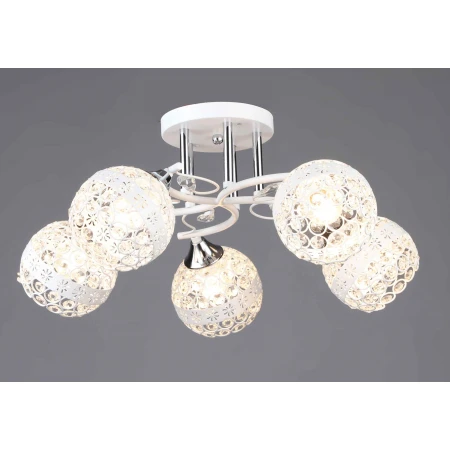 6431/5 WT+CR (1) Люстра (RL) 