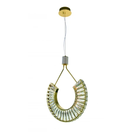 6019E/25W GOLD+CLEAR (1) Люстра NW 