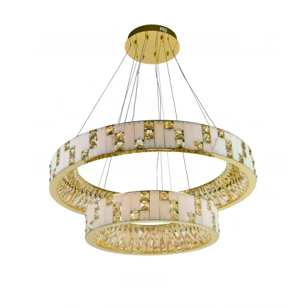 6029E/130W GOLD+CLEAR (1) Люстра NW 