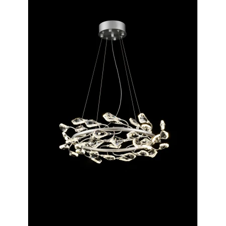 E30-ф600*H130(1200) SILVER (1) Люстра NW