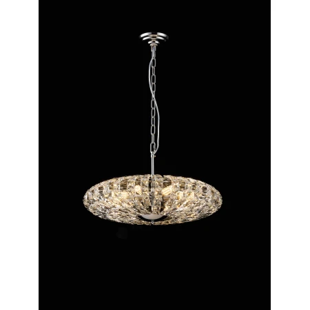 E23-ф600*H230(530) CHROME (1) Люстра NW # 