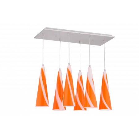 5067/6 ORANGE (1) Люстра 