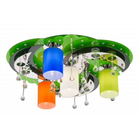 8384/4 GN+CR MIX (1) Люстра 