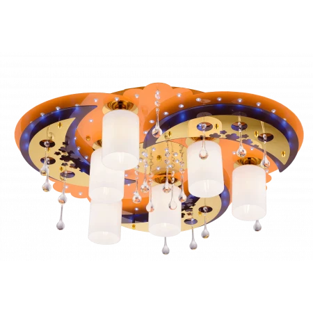 8384/6 OG+GD WT (1) Люстра # 