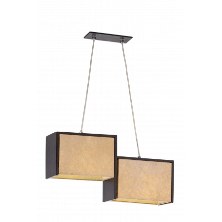 85502/2PA WENGUE+CHROME (1/4) Люстра 