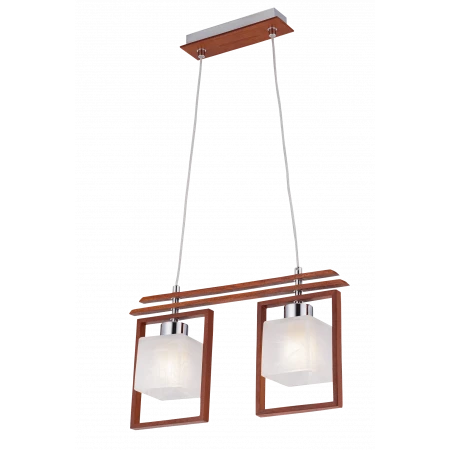 85573/2P WOOD+CH (1) Люстра # 