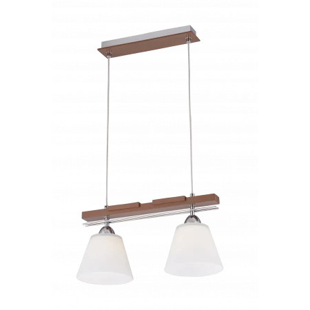 85595/2P BROWN+CH (1/4) Люстра # 