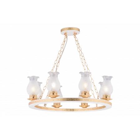 85649/8B WHITE+FGD (1) Люстра 