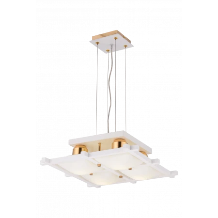 85651/4PD WHITE+FGD (1) Люстра 