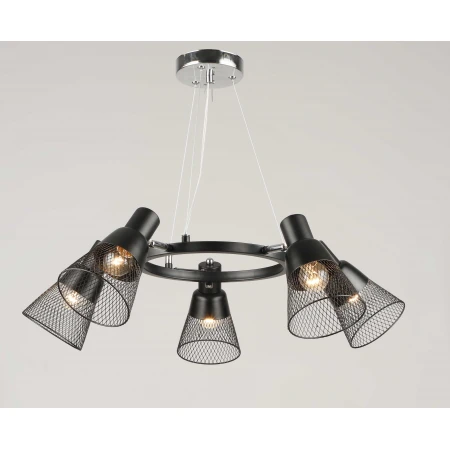 2500/5 BK+CH (1) Люстра (RL) # 