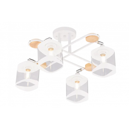 5079/4 WT+WOOD (4) Люстра (RL) 