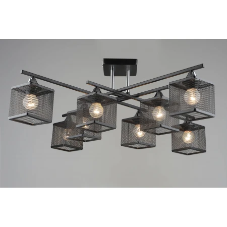 5986/8 BK+CH (1) Люстра (RL) 