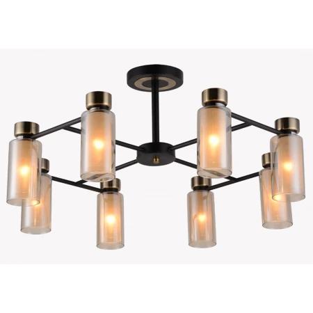 74338/8 BLACK+BRONZE (1) Люстра (RL) 