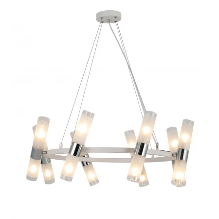 74784/16R WHITE+CHROME (1) Люстра (RL) # 