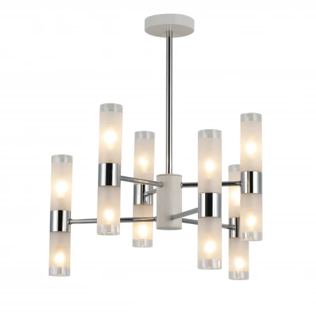 74784/6+6 WHITE+CHROME (1) Люстра (RL) # 