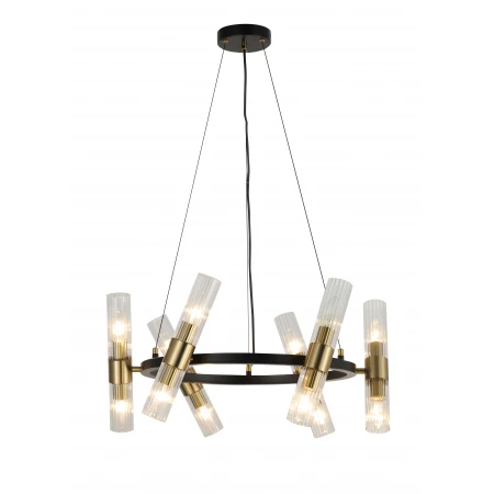 74785/12R BLACK+COPPER (1) Люстра (RL) # 