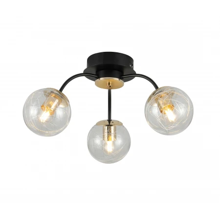 35818/3 BLACK+GOLD (2) Люстра (RL) 