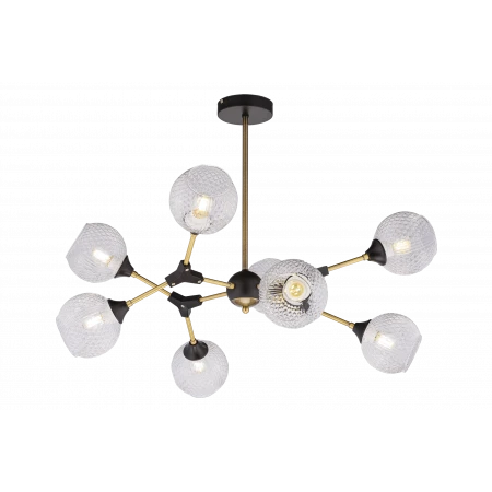 4858/8 AB+BK (1) Люстра (RL) # 