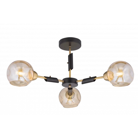 74328/3 BRONZE+BLACK (2) Люстра 