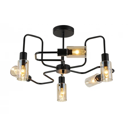 74811/6 BLACK (1) Люстра (RL) 