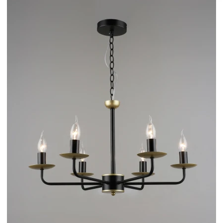 7052/6 BK+GD (1) Люстра RL