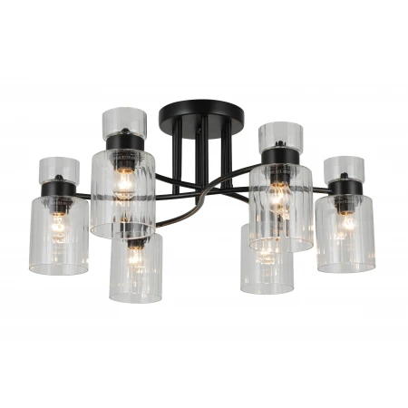 07555/6 BLACK (1) Люстра (RL) 