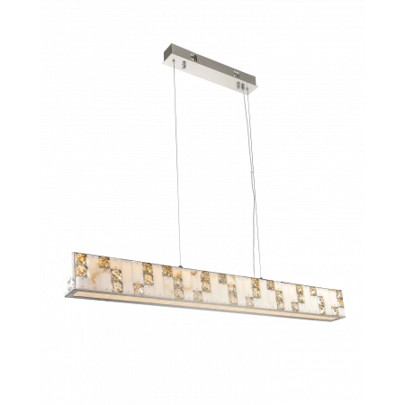 6029R/36W CHROME+CLEAR (1) Люстра NW