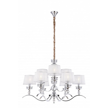8646/6+3CR CHROME (1/10) Люстра NW