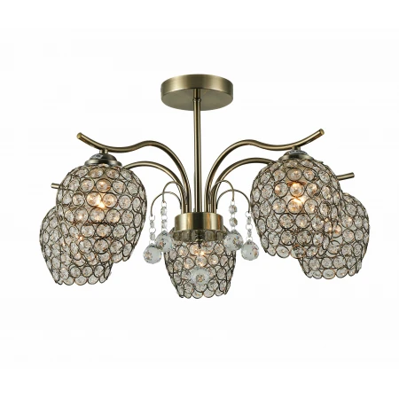 25-07645/5 BRONZE (1) Люстра (RL) 