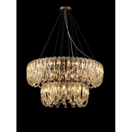 NW087-ф1000+600*H450(1200) BRONZE (1) Люстра NW