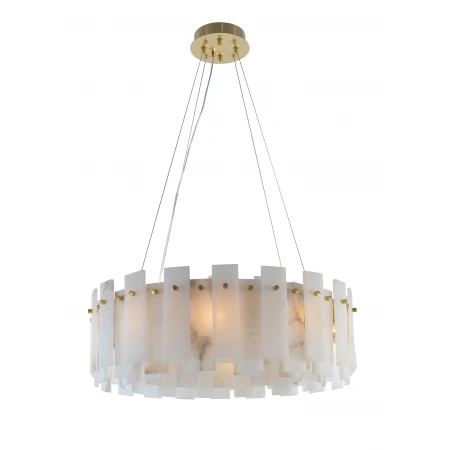 6110K/10 PT BRS (1) Люстра NW