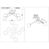Потолочная люстра Seven Fires Grozotto SF3311/8C-MBK-CR Потолочная люстра Seven Fires Grozotto SF3311/8C-MBK-CR