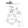 Потолочная люстра Wedo Light Sanczeno 66422.01.13.05 Потолочная люстра Wedo Light Sanczeno 66422.01.13.05