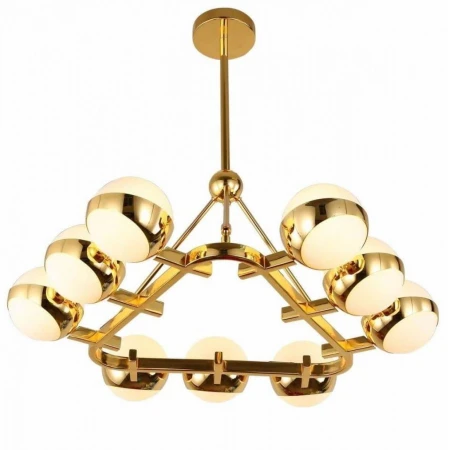 Подвесная люстра Lumina Deco Optimus LDP 6038-9 GD