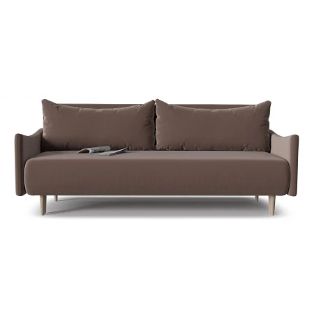 Прямой диван-кровать Милкен еврокнижка