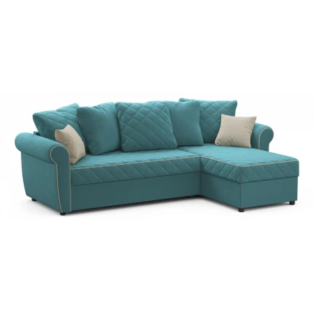 Угловой диван-кровать Гамбург 123 дельфин