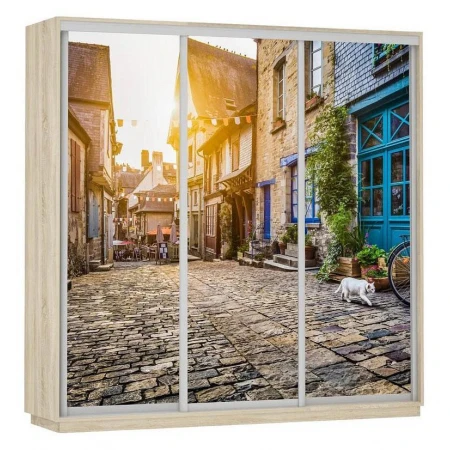 Шкаф-купе Экспресс Фото Трио Улица 1800x600x2400