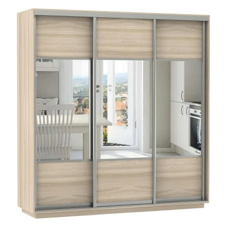 Шкаф-купе Экспресс Комби Трио 1800x600x2400