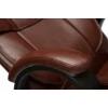 Кресло Oreon, коричневый, кожа искусственная