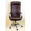 Кресло офисное Орион, шоколадный, экокожа