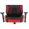 Игровое кресло HERO BATTLEZONE PRO, красный, черный, текстиль, экокожа