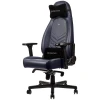 Геймерское кресло Noblechairs Icon, синий, черный, кожа