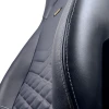 Геймерское кресло Noblechairs Icon, синий, черный, кожа