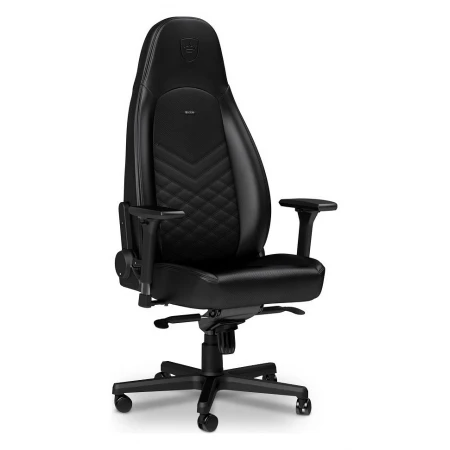 Геймерское кресло Noblechairs Icon, черный, экокожа