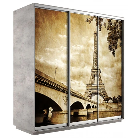 Шкаф-купе Экспресс Фото трио Париж