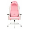 Игровое кресло EPIC PRO, белый, розовый, текстиль