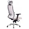 Кресло офисное KL-3.04, белый лебедь, кожа искусственная NewLeather Кресло офисное KL-3.04, белый лебедь, кожа искусственная NewLeather