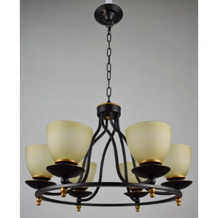 КЛ8602/6 (1) yellow светильник потолочный [01075070]