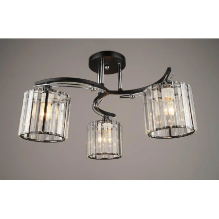 ВР-N3769/3 BK+CR (6) светильник потолочный [01091153]